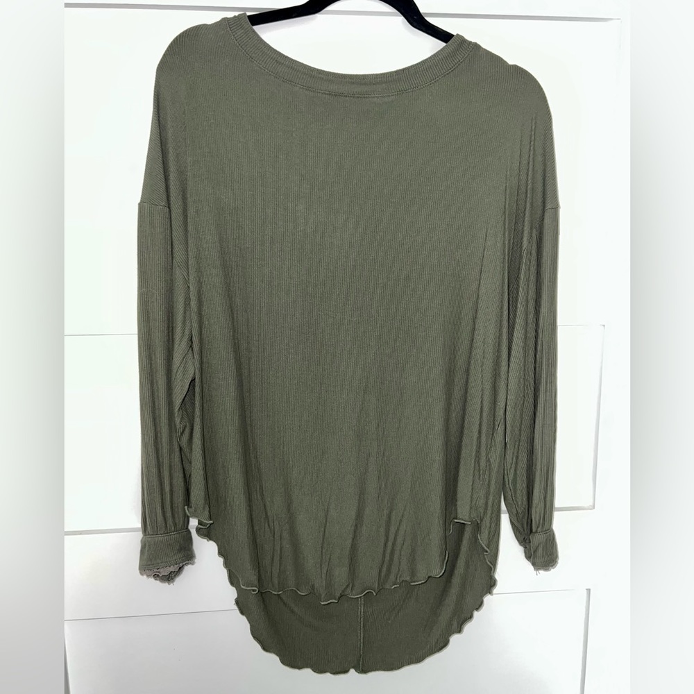 V Back Free People Long Sleeve
